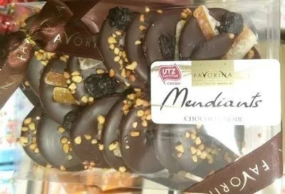 Mendiants chocolat noir