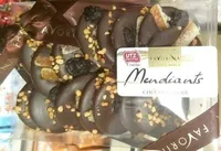 Mendiants chocolat noir