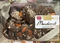 Mendiants chocolat lait