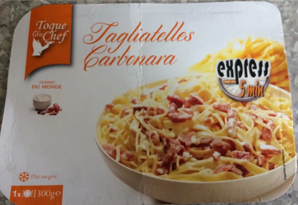 Tagliatelles Carbonara