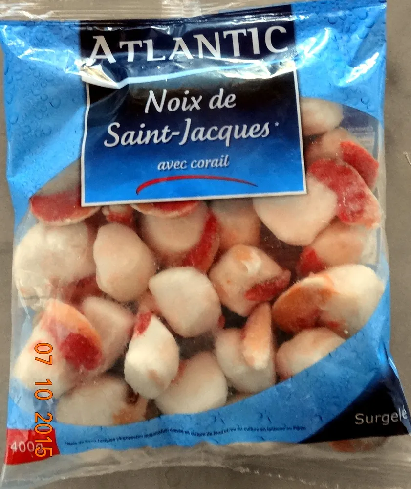 Noix de Saint-Jacques avec corail