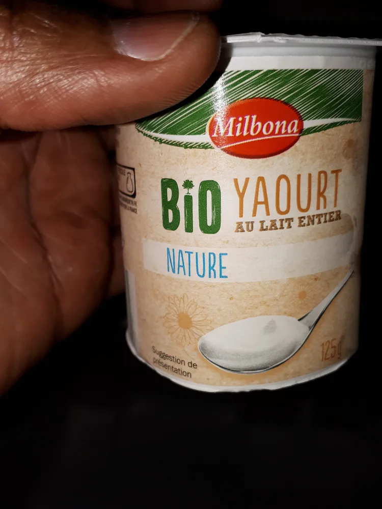 Yaourt au lait entier - Bio