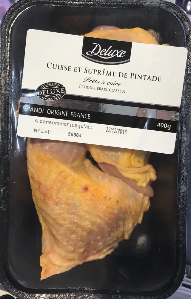 Cuisse et suprême de Pintade