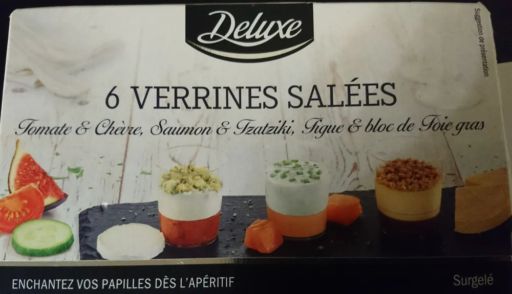 Verrines Salées