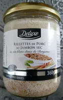 Rillettes de porc au jambon sec