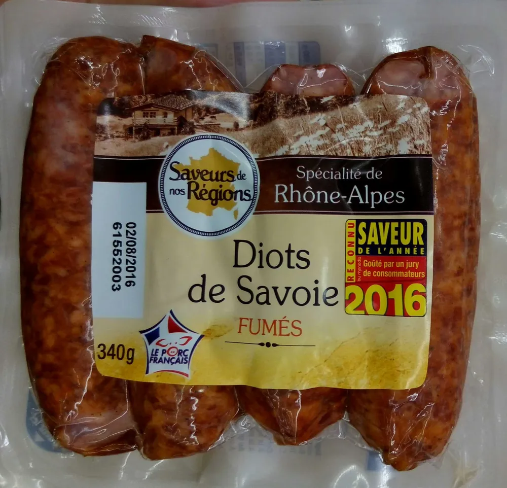 Diots de Savoie fumés