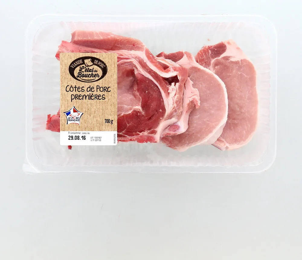 Côtes de porc premières