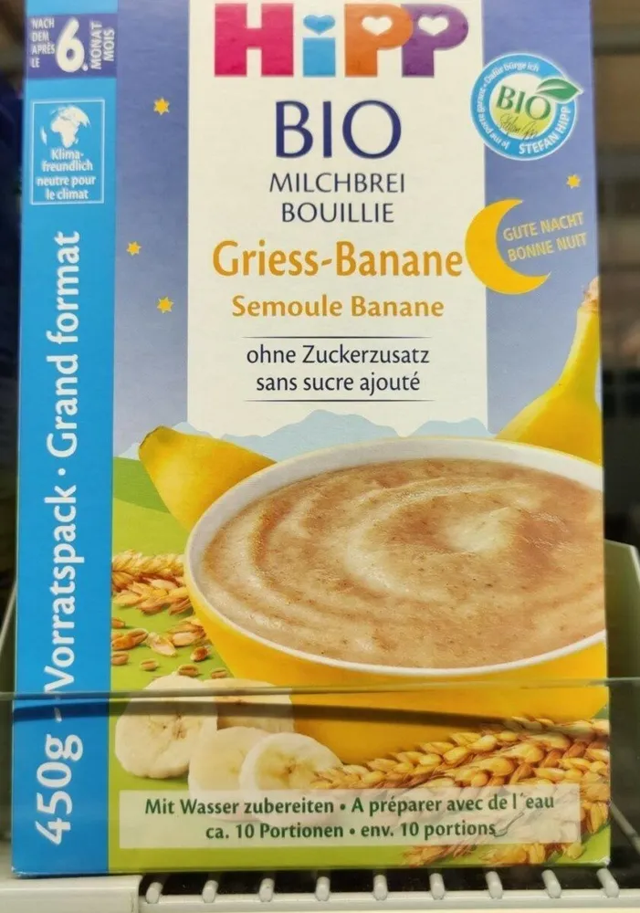 semoule banane