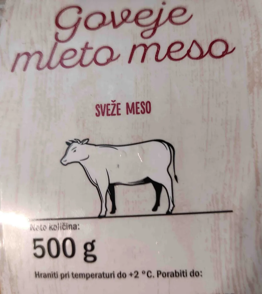 Goveje mleto meso