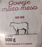 Goveje mleto meso