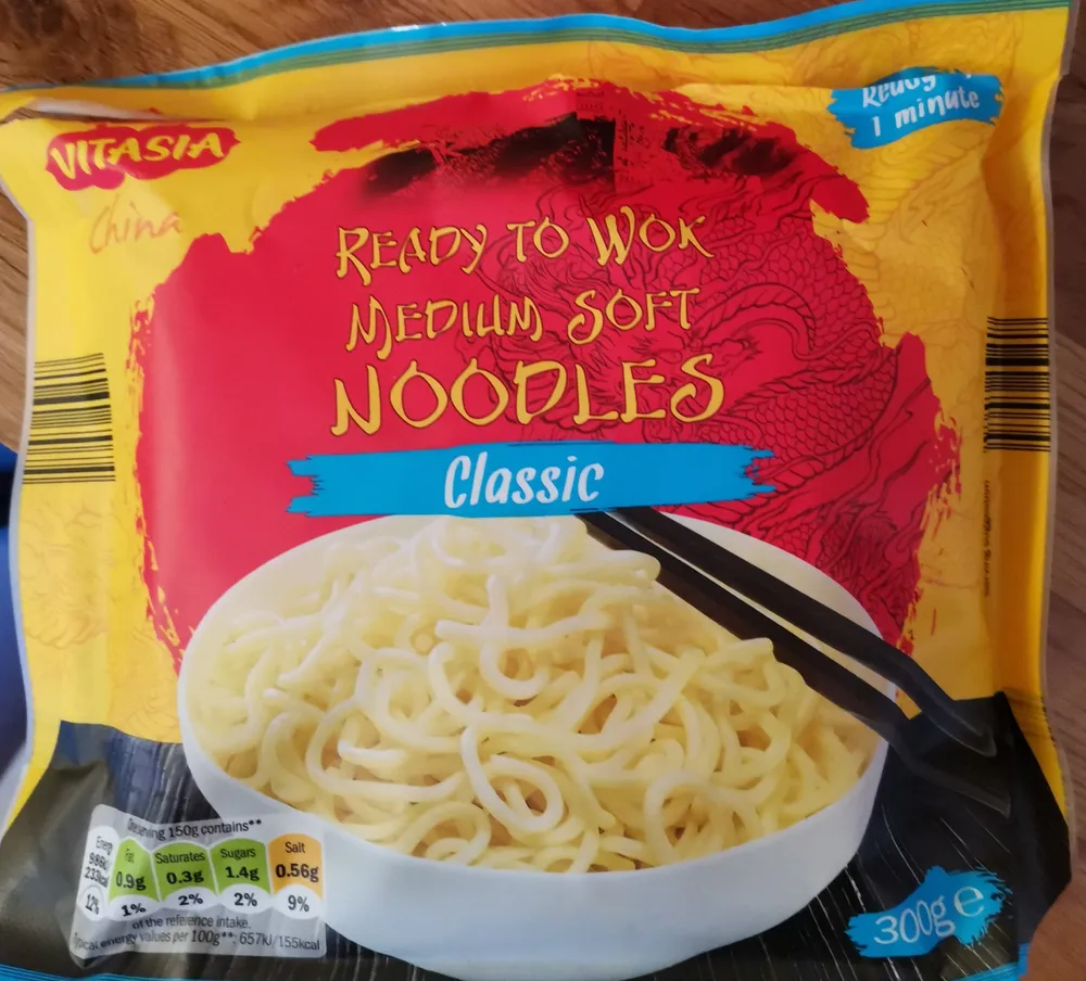 Ready to wok medium soft noodles - Classic