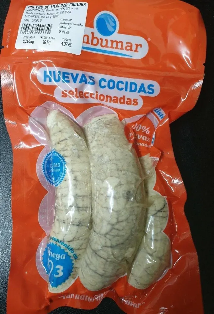 Huevas cocidas