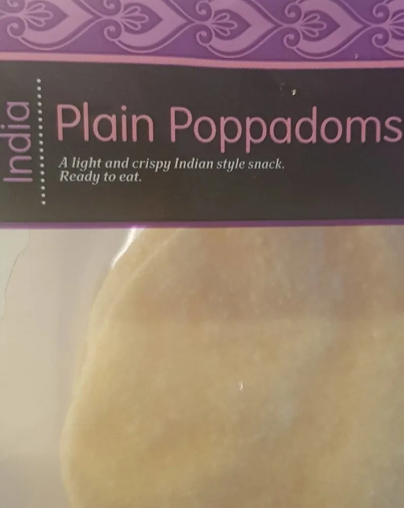 Plain Poppadoms