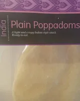 Plain Poppadoms