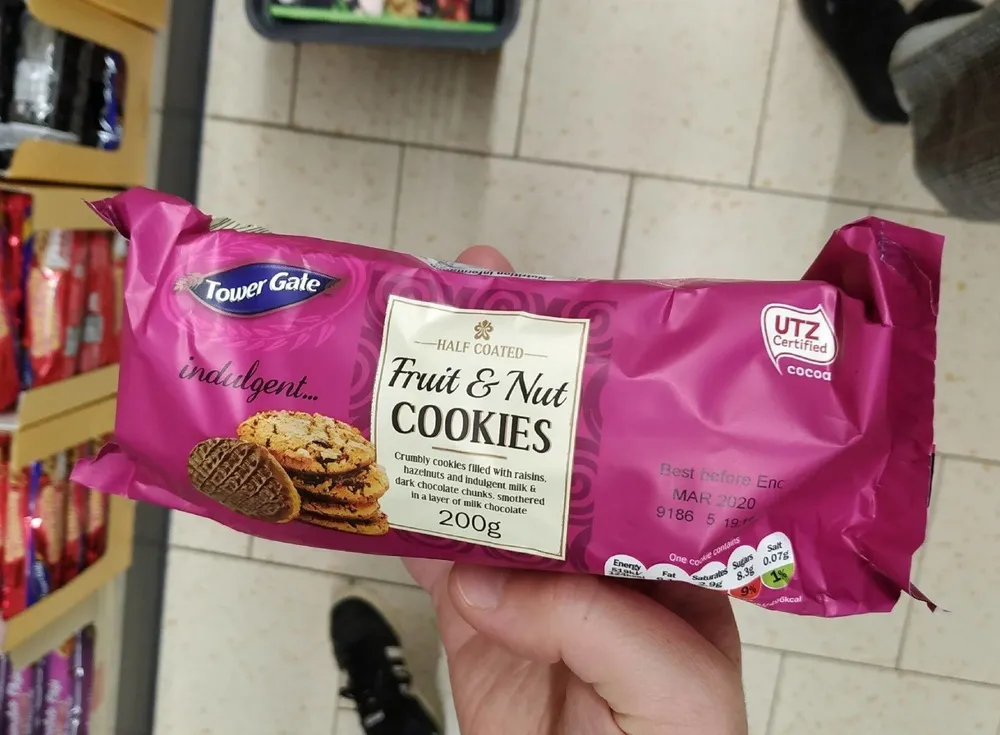 Fruit and Nut Cookies
