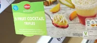 3 fruit cocktail trifles