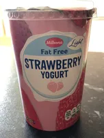 Fat free strawberry yogurt