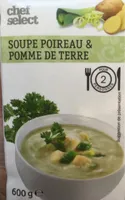 Soupe poireau et pomme de terre