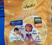 Cheddar râpé les délices d'Amélie