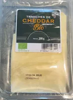 Tranches de Cheddar BIO