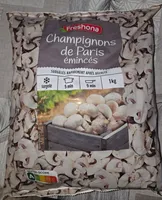 Champignons émincés