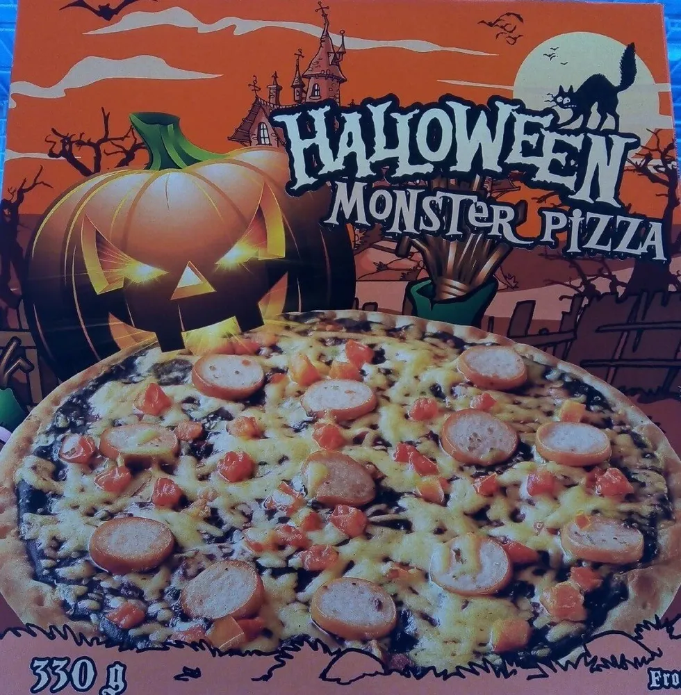 Halloween Monster pizza