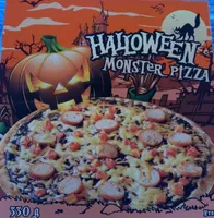 Halloween Monster pizza