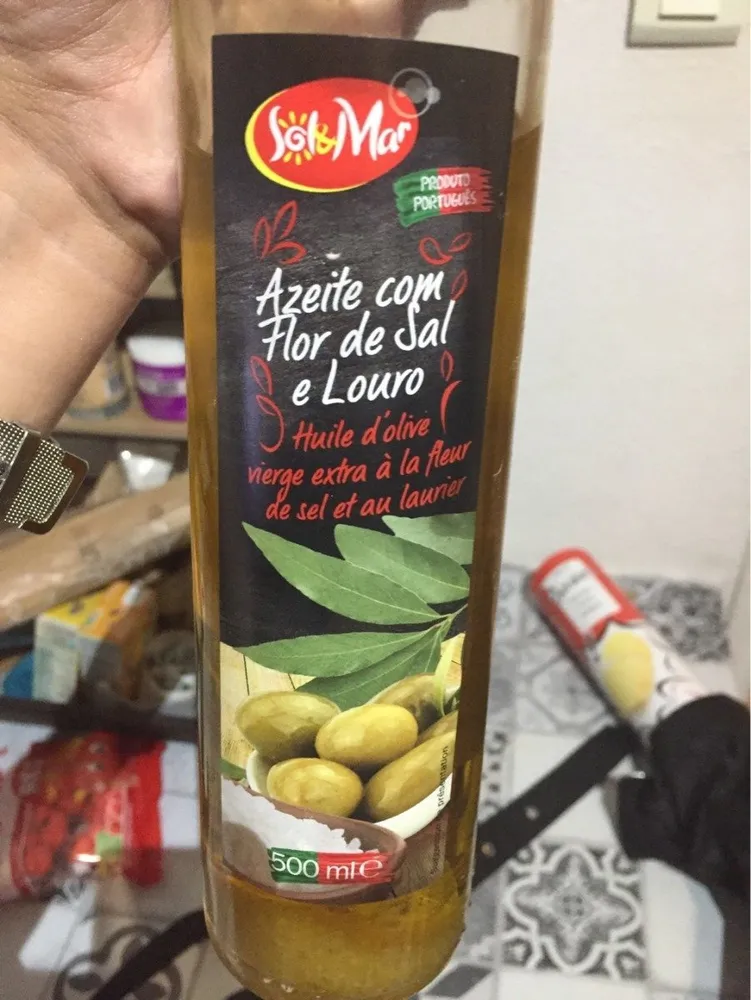 Huole d'olive extra a la fleur de sel et au laurier