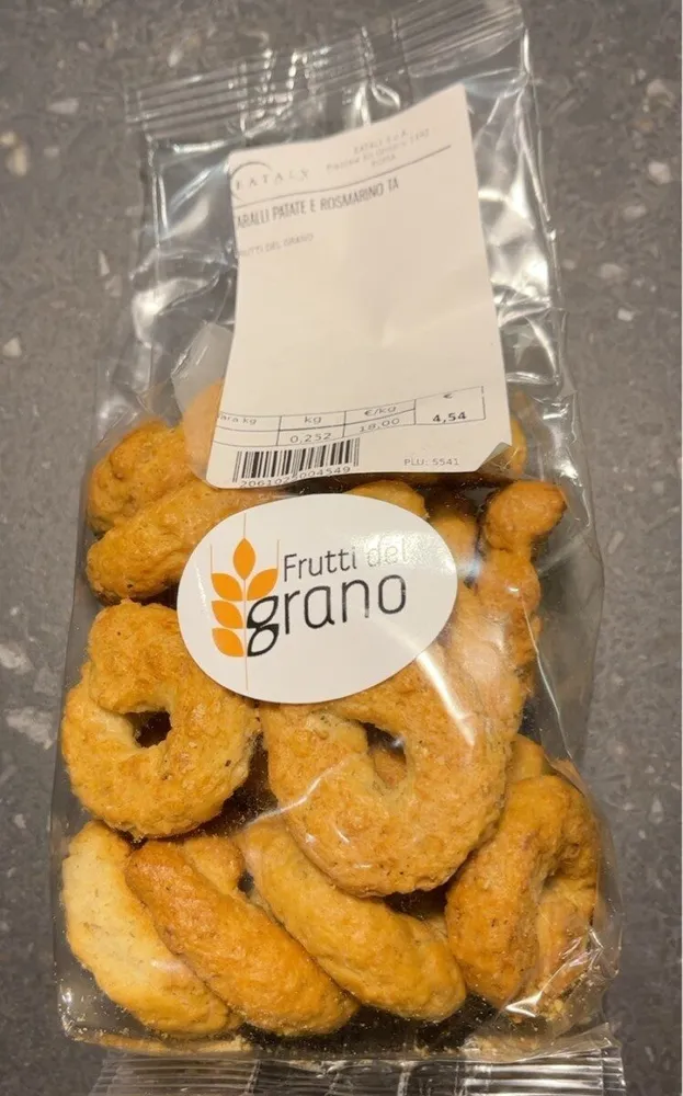 Taralli patata e rosmarino