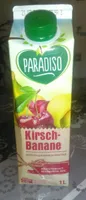 Kirsch - Banane Saft 1L,Kirschen Bananen Nektar