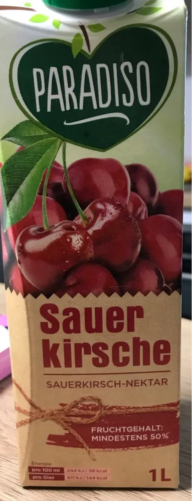 Paradiso Sauerkirsch Nektar