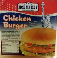 Chicken Burger Sauce Aigre-Douce