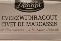 Civet de marcassin