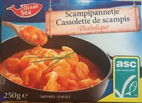 Cassolette de scampis