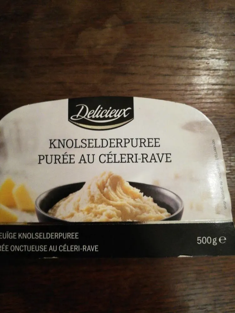 Purée au celeri-rave