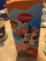 Perzik Drink 6 Pakjes X 200 ML (milbona)