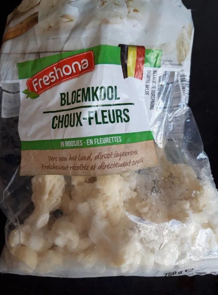 Choux-fleurs surgelés
