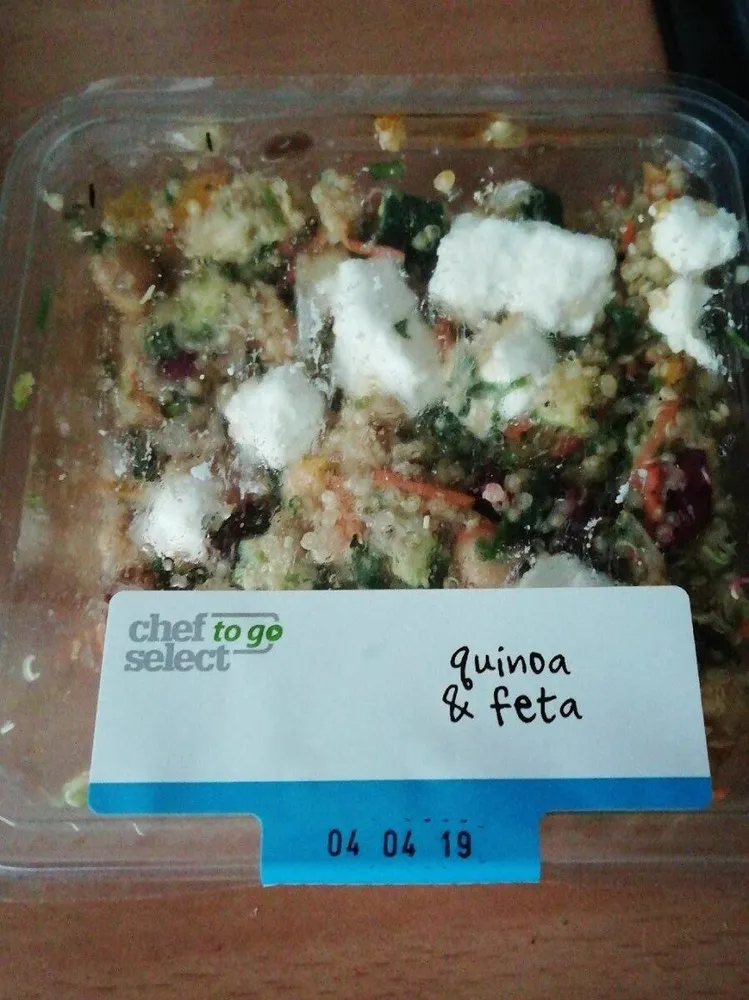 Quinoa feta