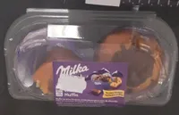Muffins Milka au cœur coulant