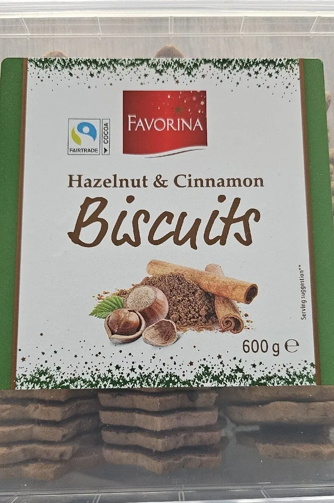 Haselnuss Sterne