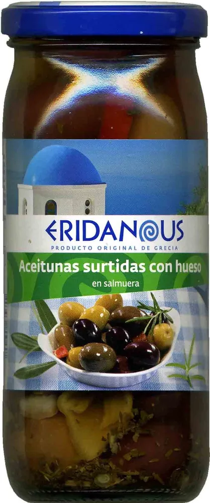 Aceitunas surtidas con hueso