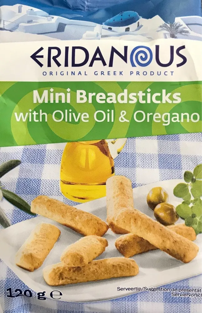 Mini Breadsticks with Olive Oil & Oregano