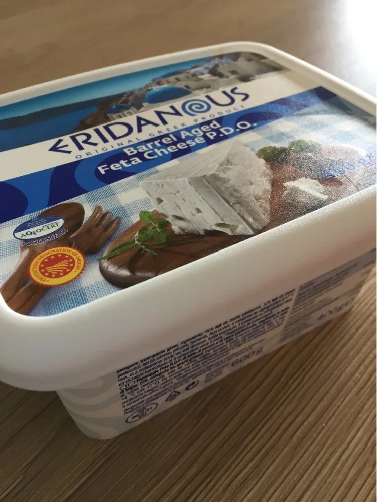 Feta cheese pdo