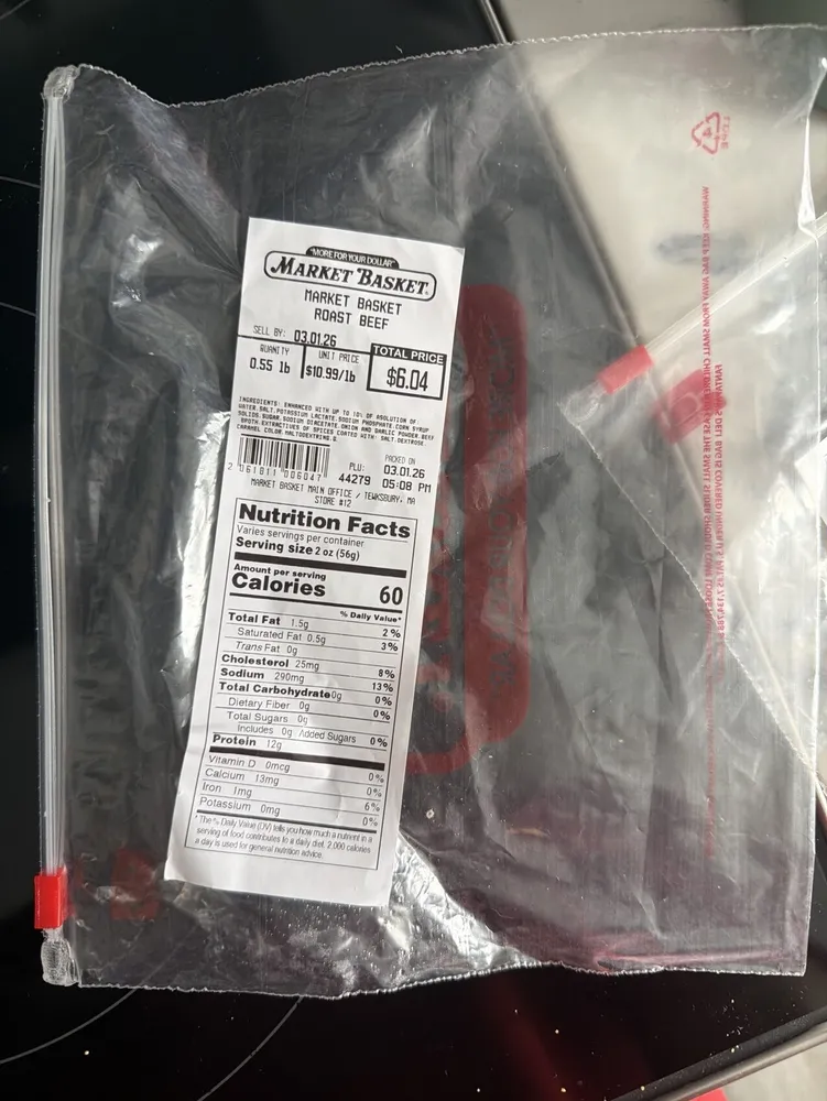 Market Basket Roast Beef