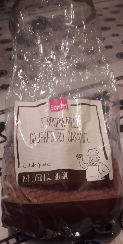 Gaufres au caramel