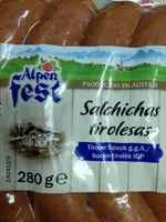 Salchichas tirolesas