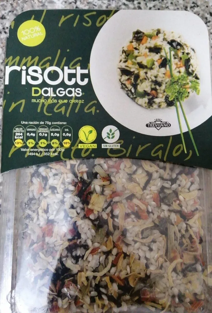 Risoto de algas