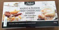 Mango & Passion Fruit Cheesecake