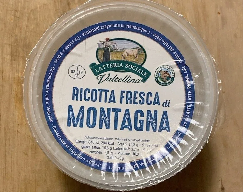 Ricotta fresca di Montagna