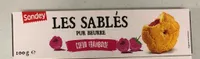 Sablés pur beurre coeur framboise
